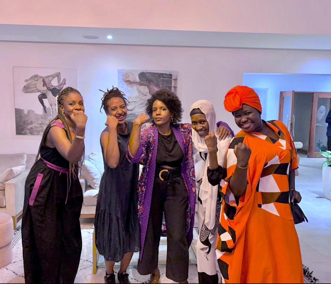 The Wawkumba Film team together in Dakar
